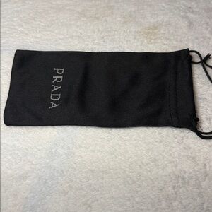Black Drawstring Bag/Cleaning cloth